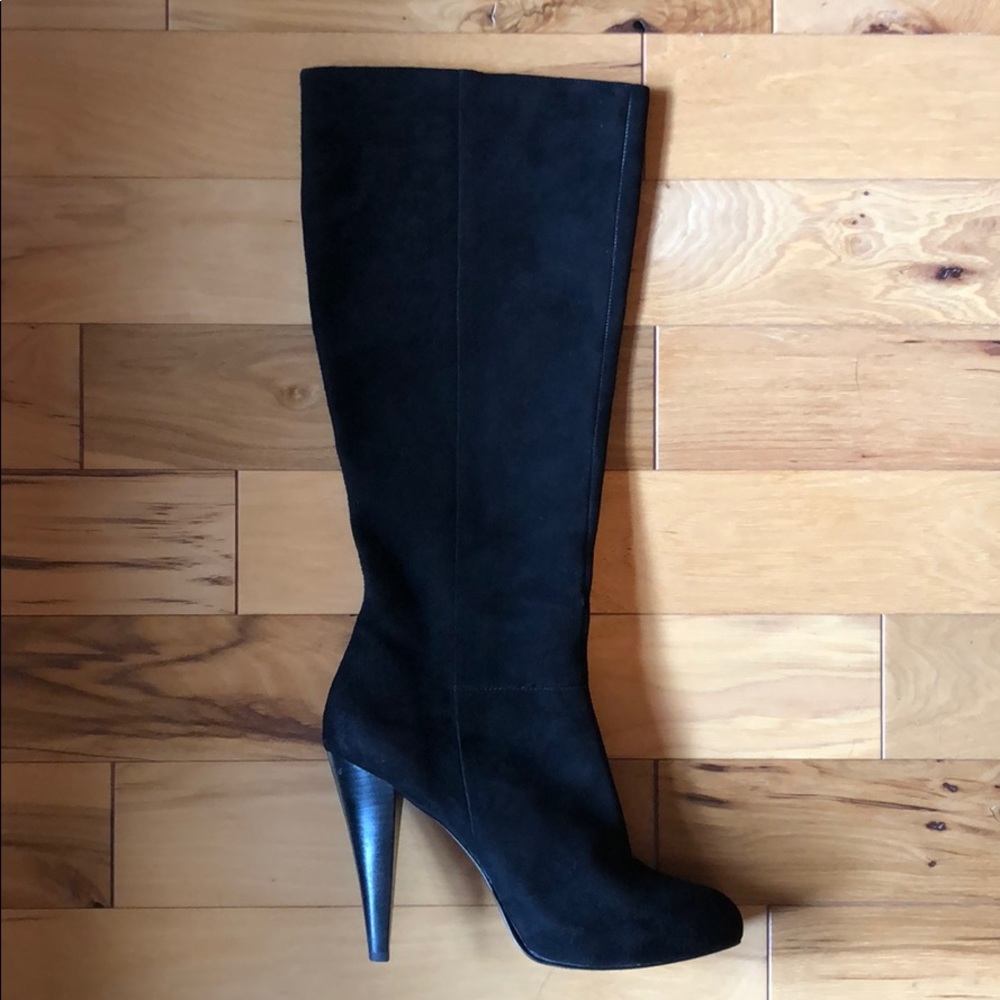 Gianni Bini Black Suede Boots